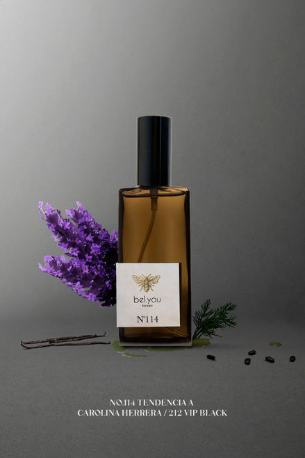No.114 Tendencia a Carolina Herrera / 212 VIP BLACK 60 ml