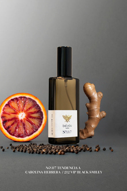 No.117 Tendencia a Carolina Herrera / 212 VIP BLACK SMILEY 60 ml