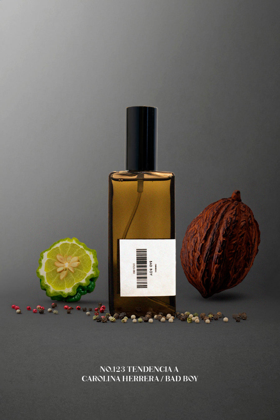 No.123 Tendencia a Carolina Herrera / BAD BOY 60 ml