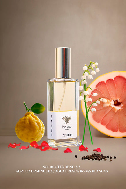 No.1004 Tendencia a Adolfo Dominguez /AGUA FRESCA DE ROSAS BLANCAS 60 ml