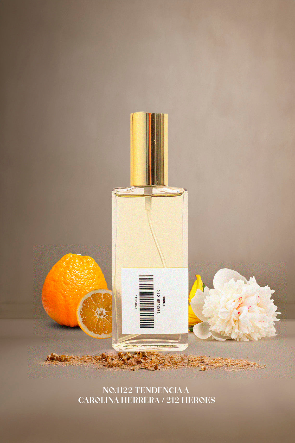 No.1122 Tendencia a Carolina Herrera / 212 HEROES 60 ml