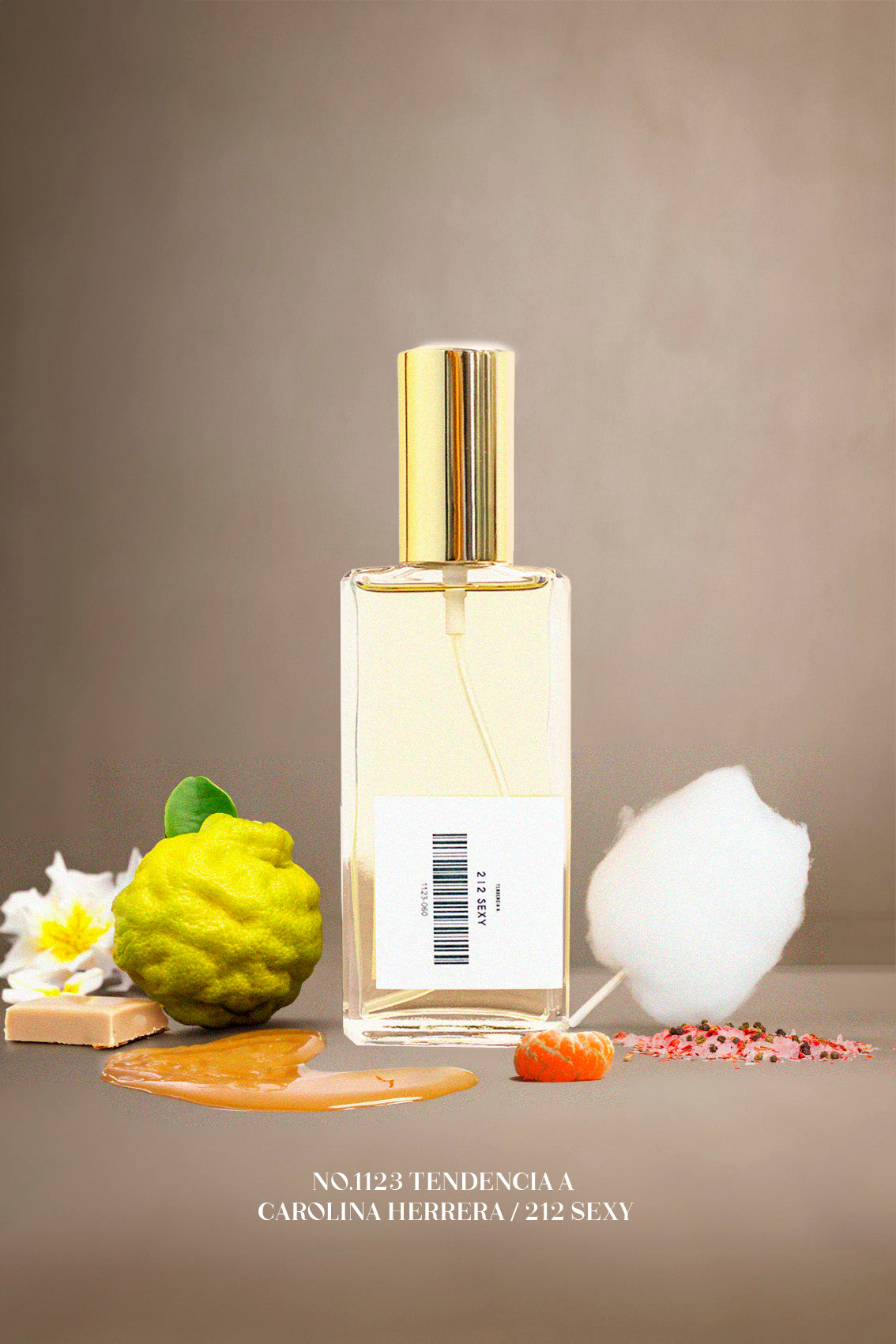 No.1123 Tendencia a Carolina Herrera / 212 SEXY 60 ml