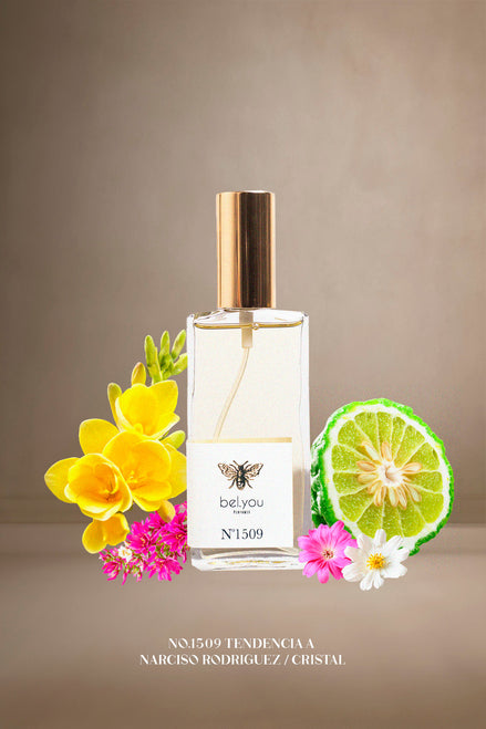 No.1509 Tendencia a Narciso Rodriguez / CRISTAL 60 ml